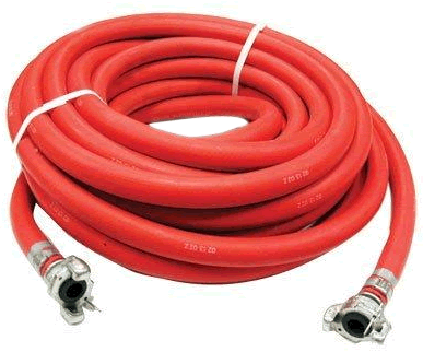 CSH Yllw/Red Jackhammer Air Hose Assembly 3/4" X 100' w/Chicago Style Fittings 
